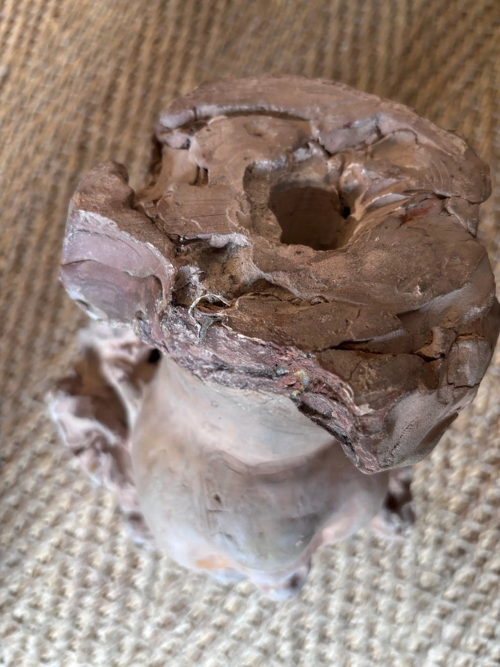 Buste en terre cuite XIXème. Etude d'un visage d'enfant attribué à Carpeaux. Antiquités de France