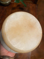 Pot à couvert ancien, Albâtre, d' époque art déco. Bel état. Antiquités de France