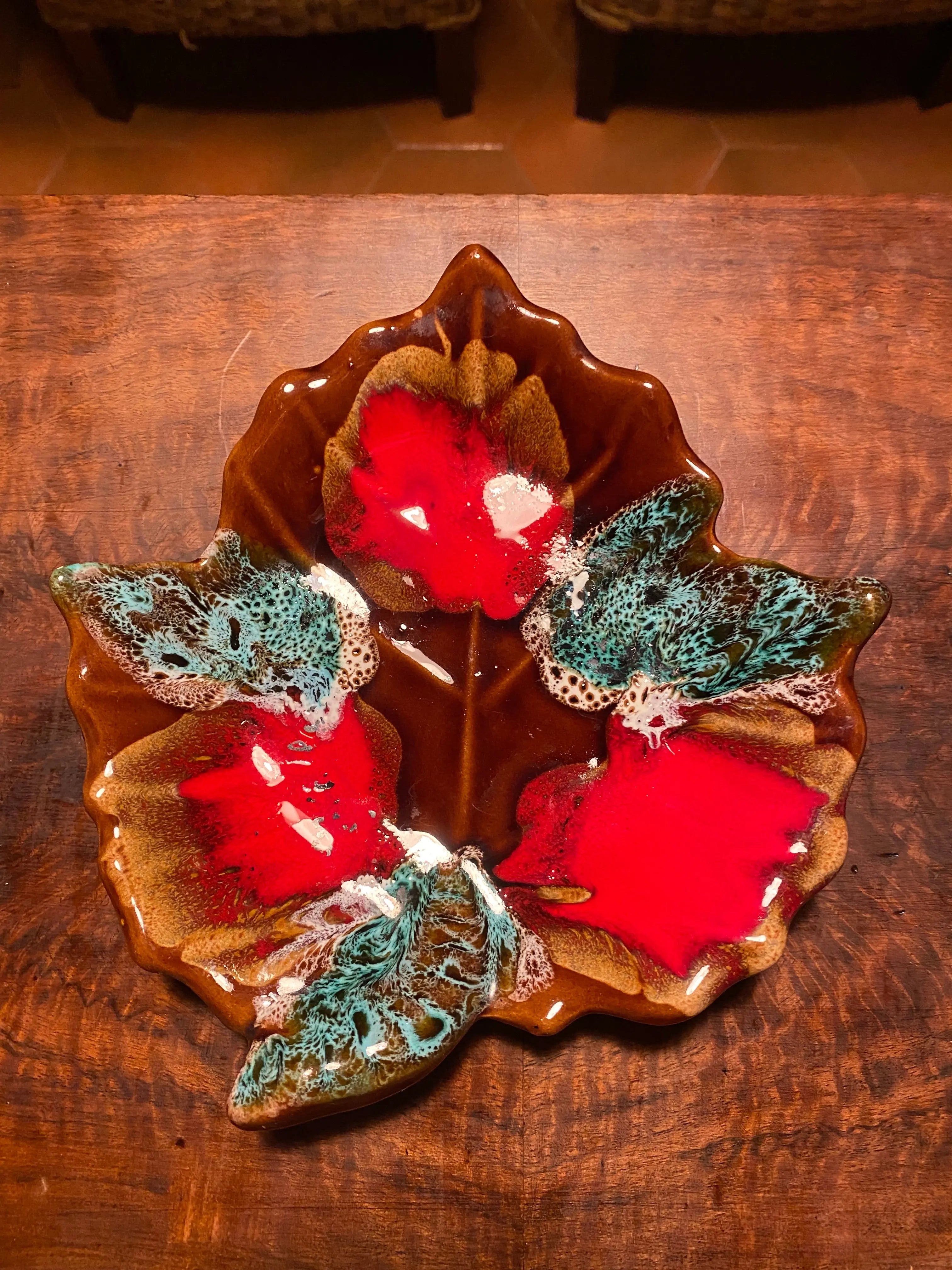 Vallauris, Vide poche ancien en Céramique, vintage des années 50. Antiquités de France