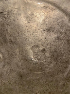 Rare assiette du XVIIIème siècle, orfèvrerie Varido, 1751, Art Populaire. Antiquités de France