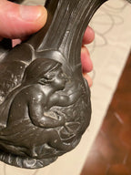 Pichet ancien signé, Charles Théodore Perron , années 1900, Pichet Art Nouveau en étain. Antiquités de France