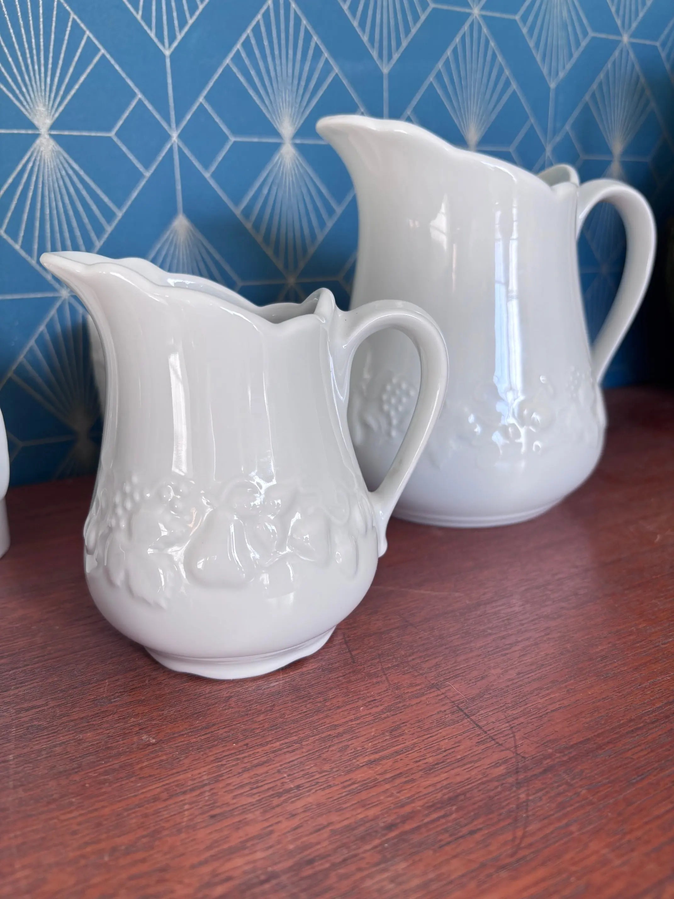 Porcelaine de Limoges par Deshoulières, modèle California en parfait état. Antiquités de France