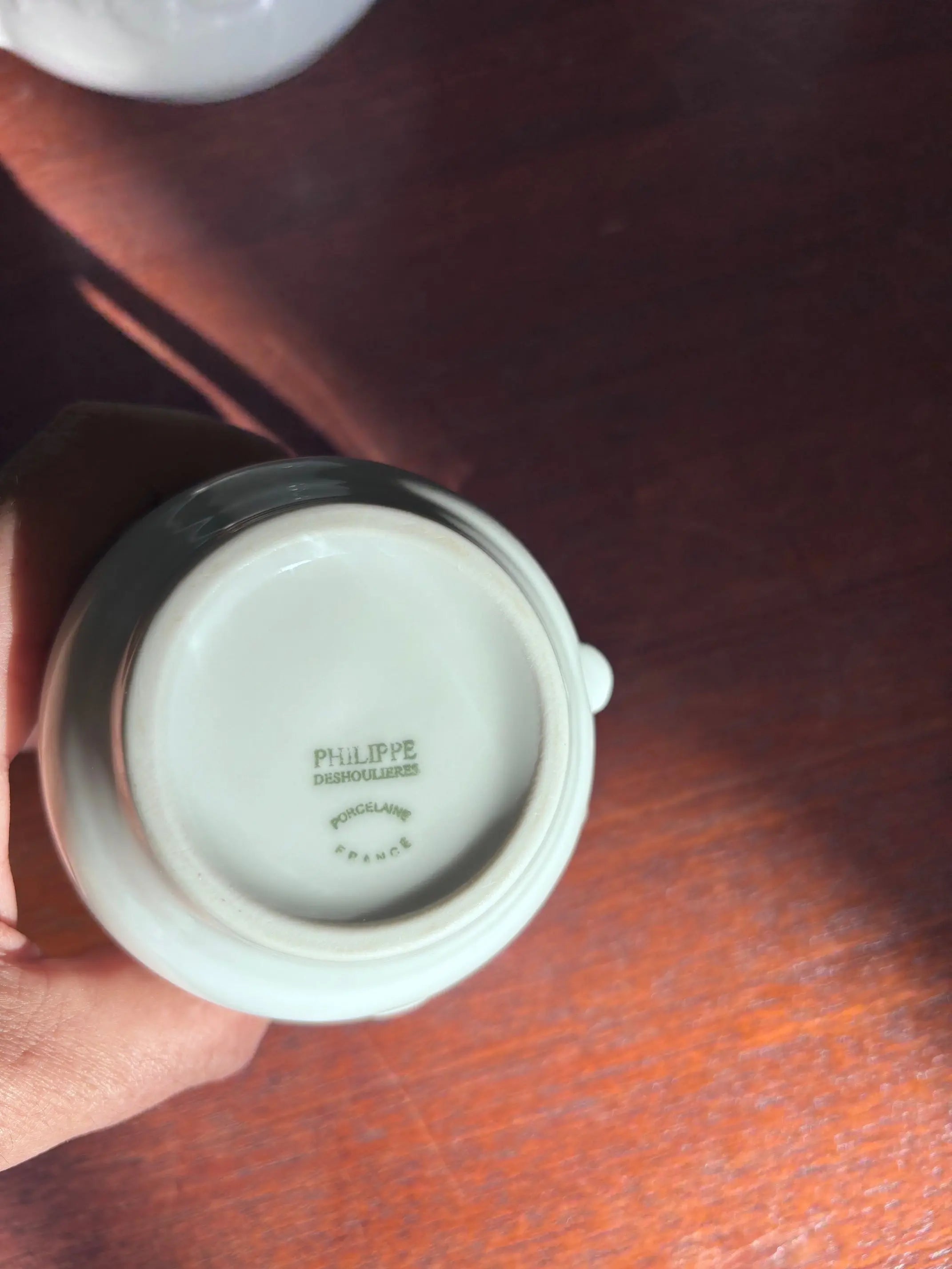 Porcelaine de Limoges par Deshoulières, modèle California en parfait état. Antiquités de France