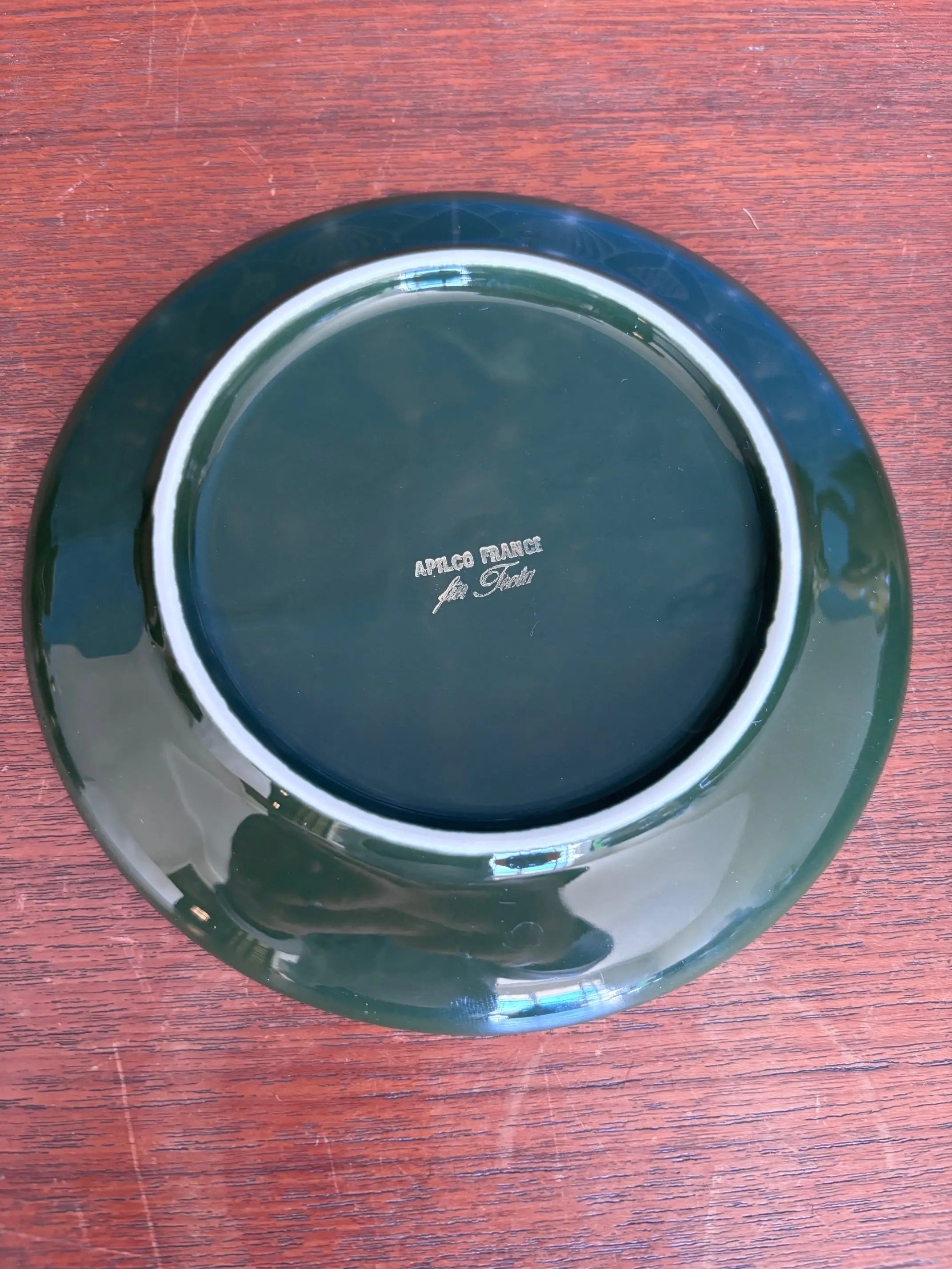 Apilco Paris, par Deshoulière, service à thé ensemble 9 pièces, porcelaine de France Antiquités de France