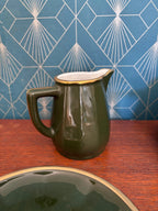 Apilco Paris, par Deshoulière, service à thé ensemble 9 pièces, porcelaine de France Antiquités de France