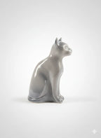 Chat en Porcelaine Virebent – Artisanat d'Art du Lot-{{shop name}}