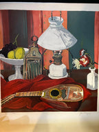 Lithographie Yves Brayer, signée, épreuve d'artiste, exposition de 1969, unique Antiquités de France