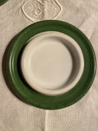 Bougeoirs ancien Villeroy & Bosch en céramique émaillée d'époque art déco signés. Antiquités de France