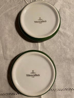 Bougeoirs ancien Villeroy & Bosch en céramique émaillée d'époque art déco signés. Antiquités de France