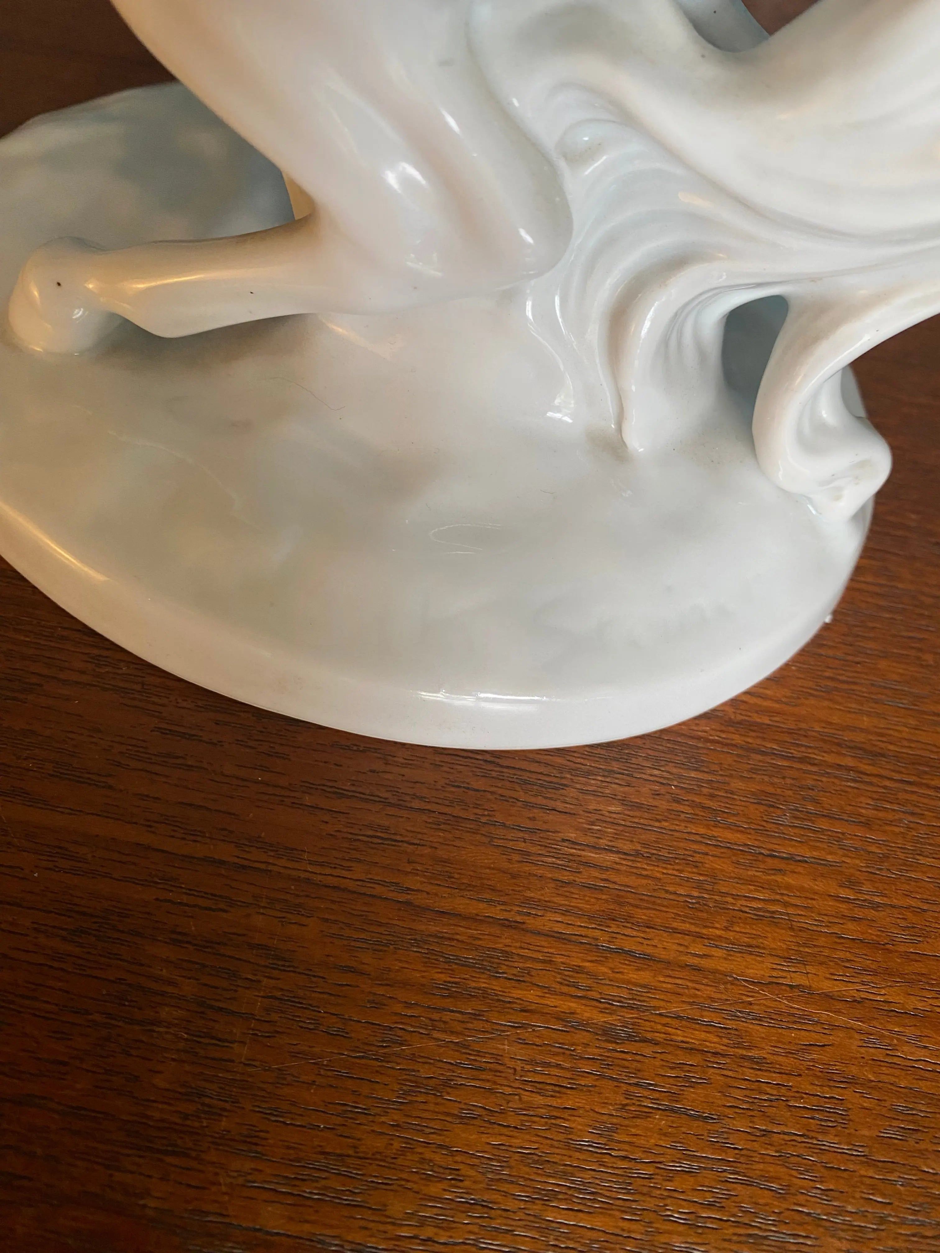 Ancienne Sculpture animalière signée Steiner, céramique émaillé, époque art déco Antiquités de France