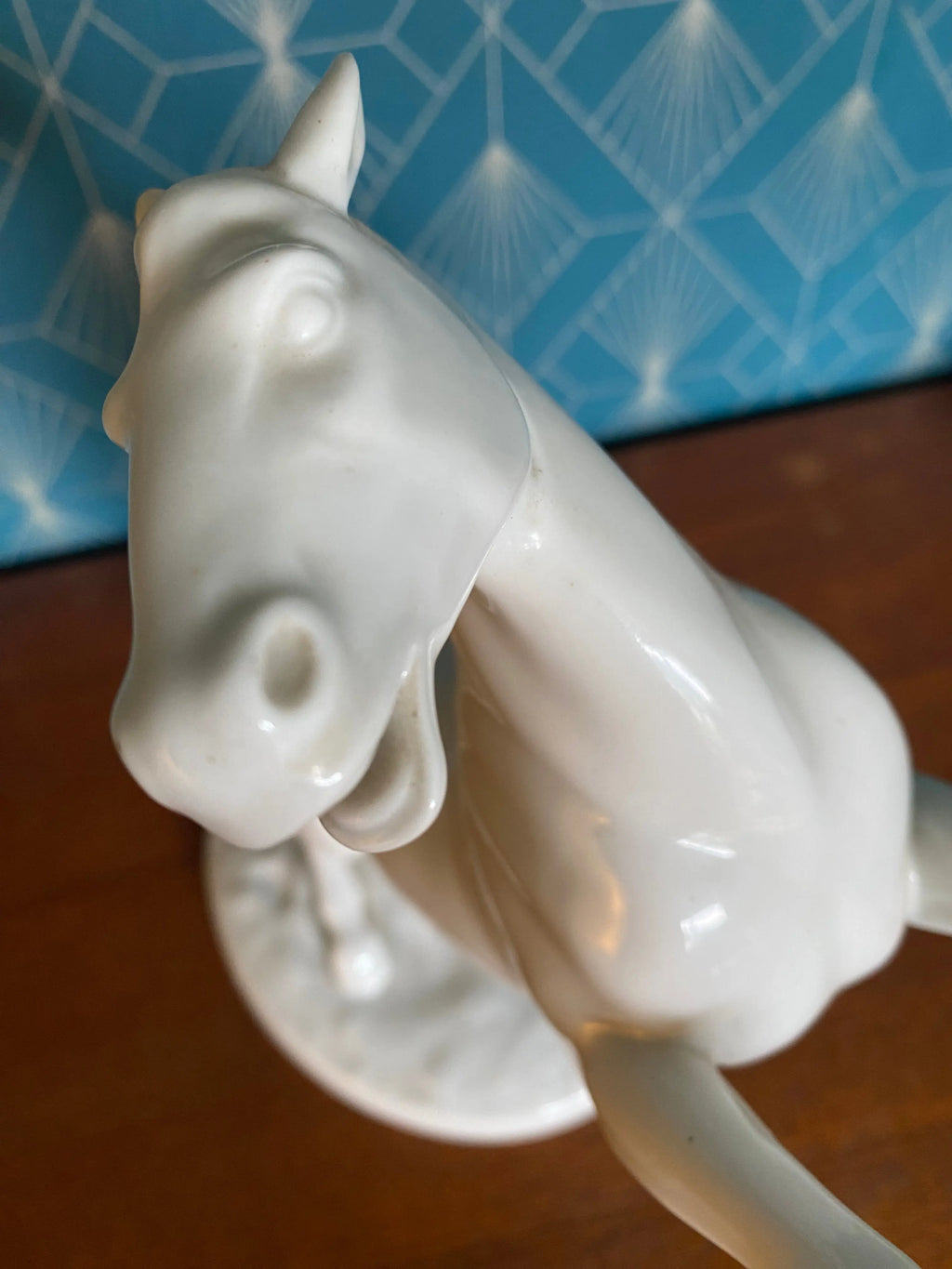 Ancienne Sculpture animalière signée Steiner, céramique émaillé, époque art déco Antiquités de France