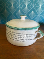 Poêlons Vallauris années 70 – soupe au fromage et soupe à l’oignon, signés, rare-{{shop name}}