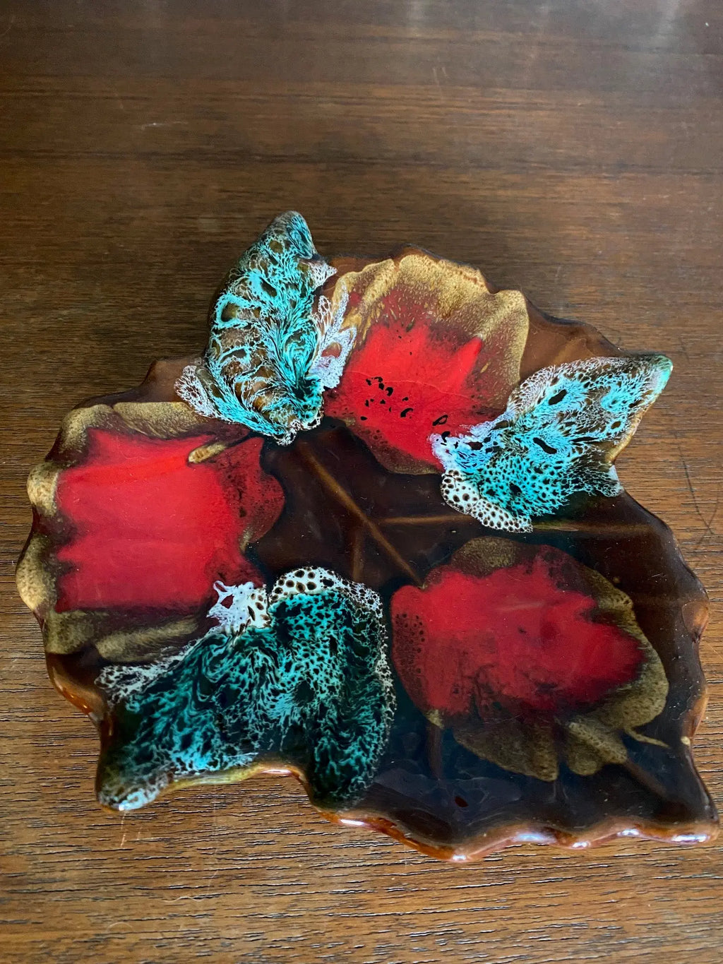 Vallauris, Vide poche ancien en Céramique, vintage des années 50. Antiquités de France