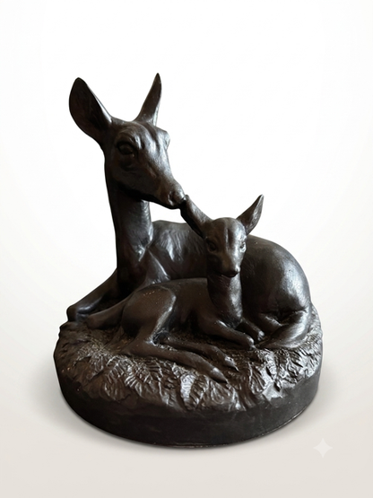 Sculpture animalière en bronze signée ORMOND et numérotée. Milieu XXème.