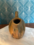 Pichet art déco signé Méténier Grès Flammé, Céramique Émaillée, Décor Marmoréen-{{shop name}}