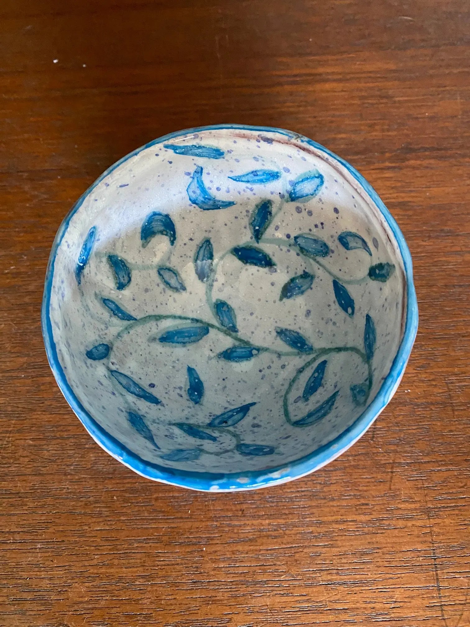 Céramique vintage Claude Lévy ? – peinte à la main, vernissée, signé sous la base-{{shop name}}