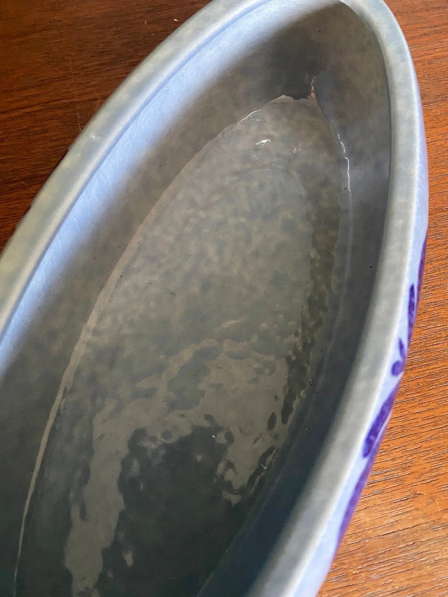 Pot à couvert en Céramique Vintage, milieu XXème. Plat à terrine ancienne, Peter Muller Antiquités de France