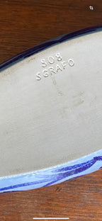 Pot à couvert en Céramique Vintage, milieu XXème. Plat à terrine ancienne, Peter Muller Antiquités de France