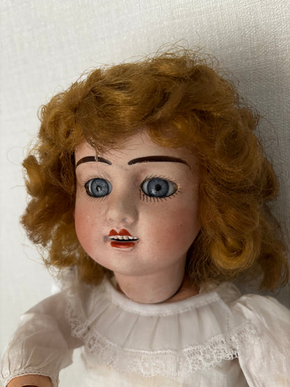 Poupée Ancienne en Porcelaine Jules Verlingue 45 cm (c. 1915-1920) – "La Petite Française" Taille 6