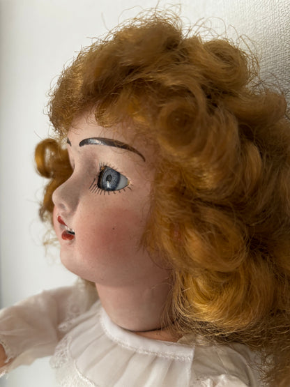 Poupée Ancienne en Porcelaine Jules Verlingue 45 cm (c. 1915-1920) – "La Petite Française" Taille 6