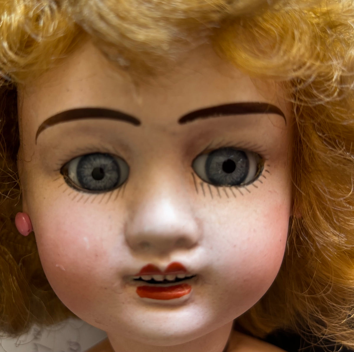 Poupée Ancienne en Porcelaine Jules Verlingue 45 cm (c. 1915-1920) – "La Petite Française" Taille 6