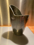 Vase design, bougeoirs design, Anna Efverlund, bel ensemble des années 80. Antiquités de France