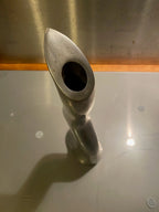 Vase design, bougeoirs design, Anna Efverlund, bel ensemble des années 80. Antiquités de France