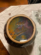 Pichet signé Denbac vintage, signé, numéroté, époque art nouveau. Antiquités de France