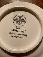 VILLEROY ET BOCH, sous tasses, SUCRIER à couvert, collection Artemis, début XXe. Antiquités de France