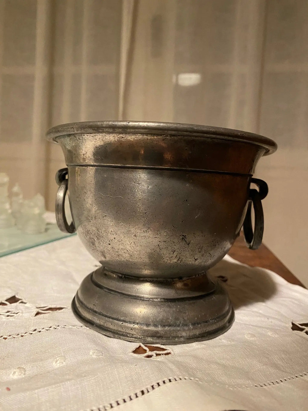 Etain du 18ème siècle, pour ce sceau marqué Europe, XVIIème. Antiquités de France