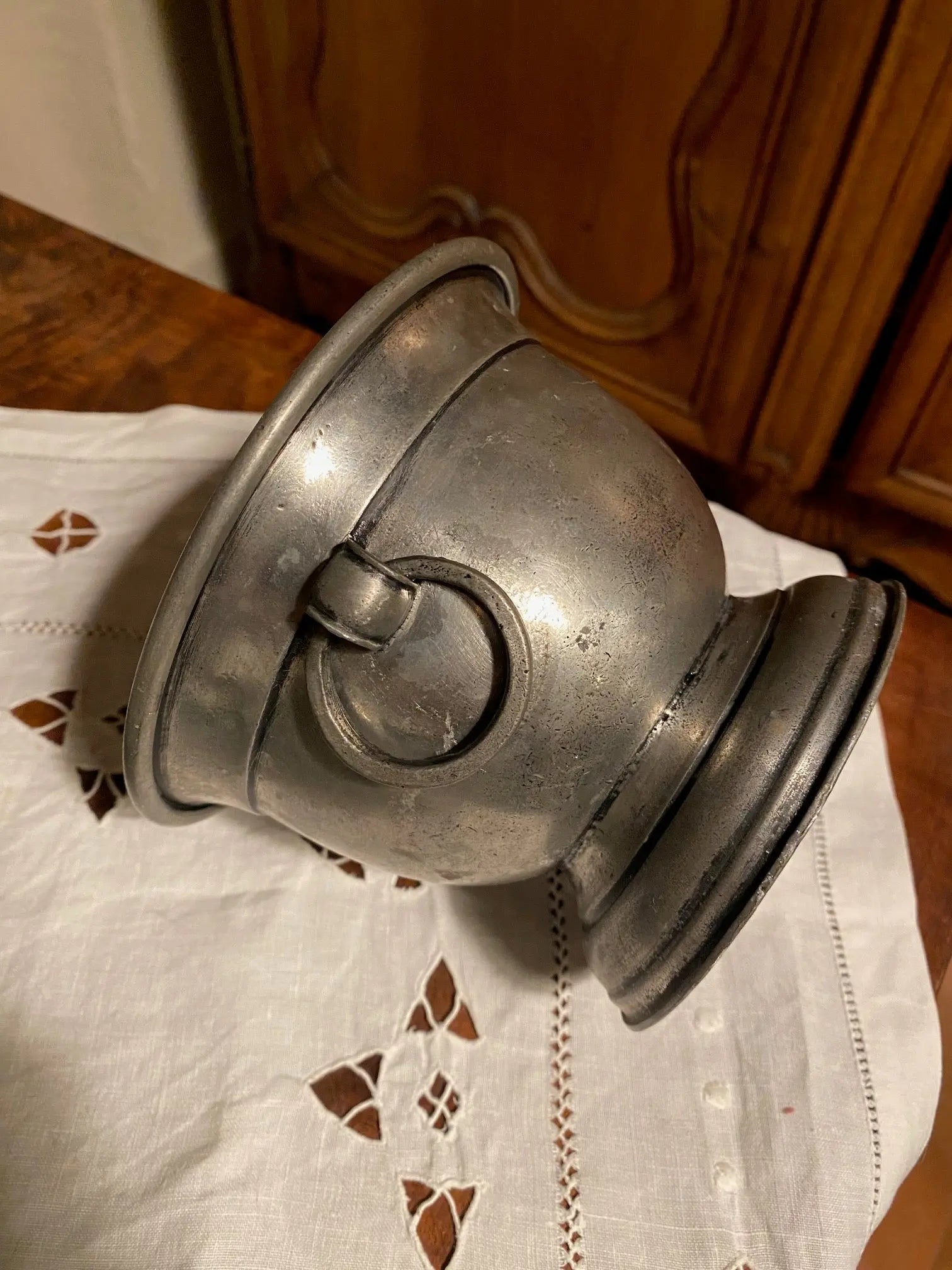 Etain du 18ème siècle, pour ce sceau marqué Europe, XVIIème. Antiquités de France