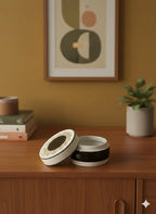 Royal Copenhagen, boîte à pilules en porcelaine blanche. Numérotée.-{{shop name}}