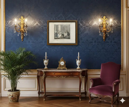 Gravure Originale Polychrome XIXe "Qu'en dit l'Abbé" Encadrée Numérotée 5 Paris-{{shop name}}