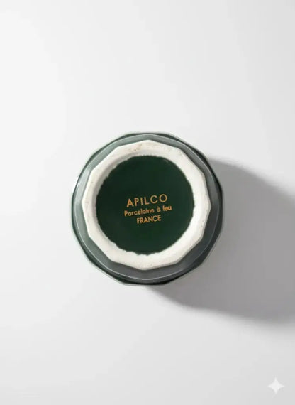Ensemble à dessert Apilco , porcelaine des bistrots de Paris, époque art déco-{{shop name}}