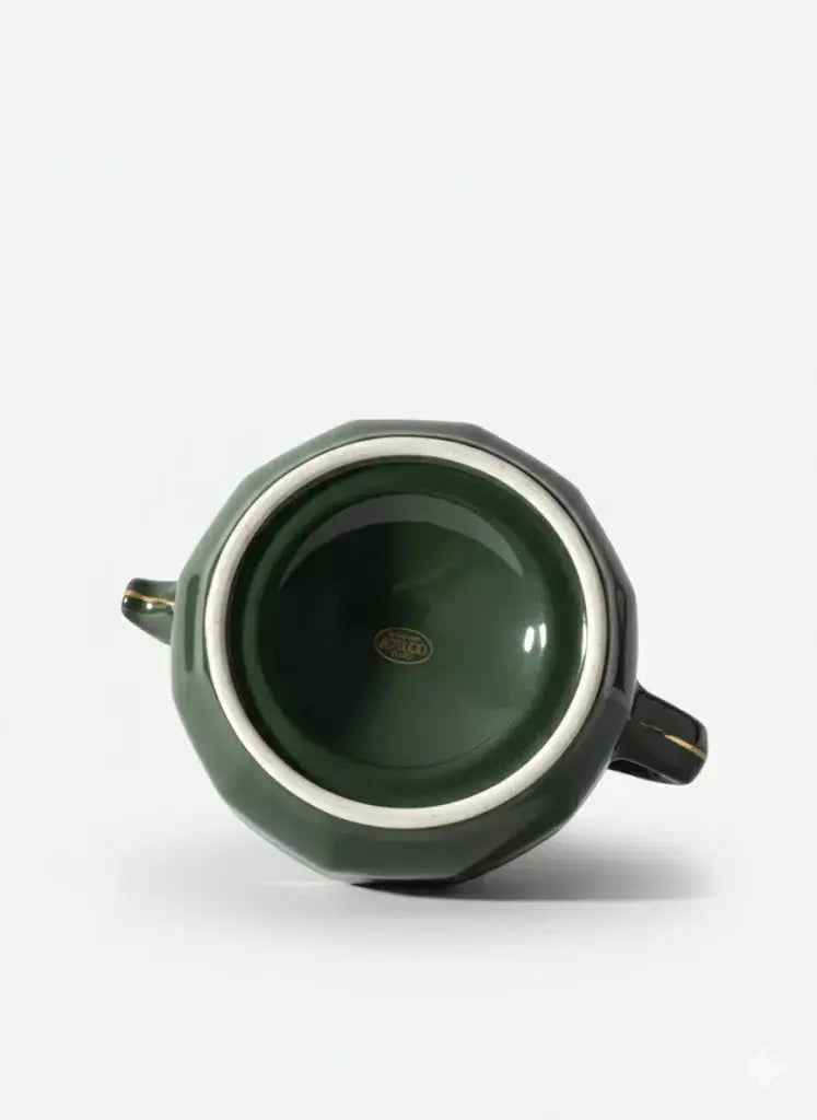 Ensemble à dessert Apilco , porcelaine des bistrots de Paris, époque art déco-{{shop name}}
