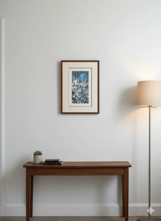 Lithographie signé Cornin, pour Jon Corka (1905-1992), pièce rare numérotée, encadrée et sous verre.-{{shop name}}