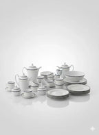 Service de table Guy Degrenne en porcelaine de Limoges complet et Jamais servi-{{shop name}}