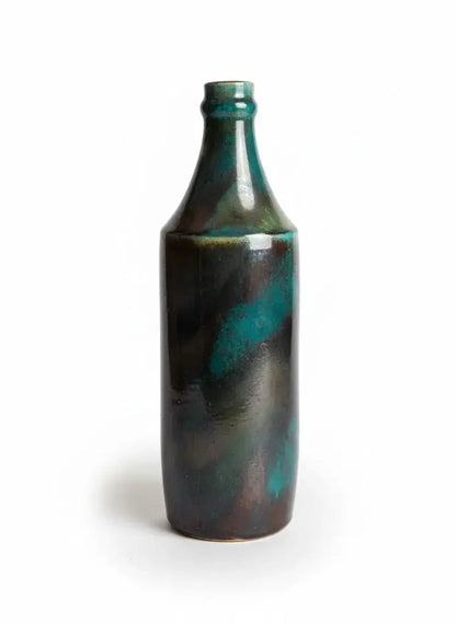 Bouteille ancienne signé JOSEPH MILAZZO, Céramique de VALLAURIS des années 1900 - Antiquités de France