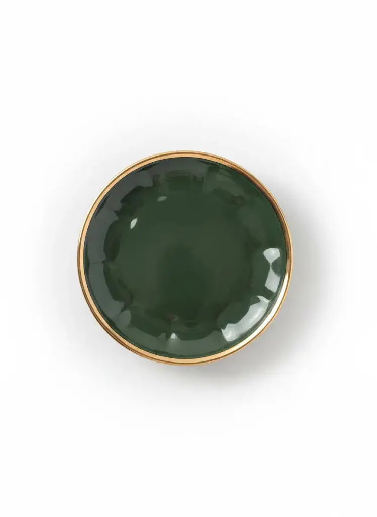 Ensemble à dessert Apilco , porcelaine des bistrots de Paris, époque art déco-{{shop name}}