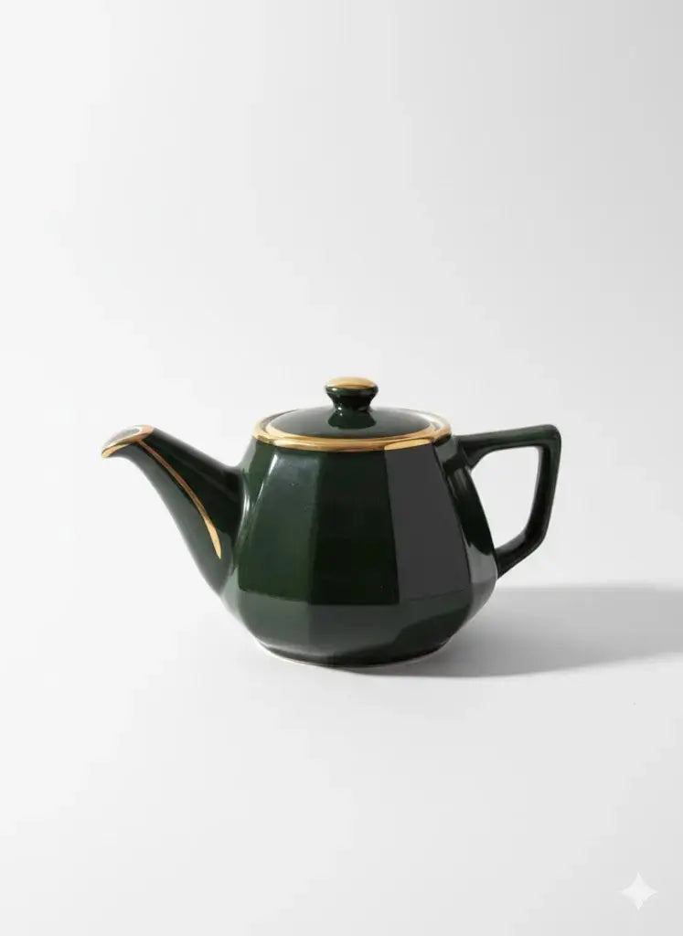 Ensemble à dessert Apilco , porcelaine des bistrots de Paris, époque art déco-{{shop name}}
