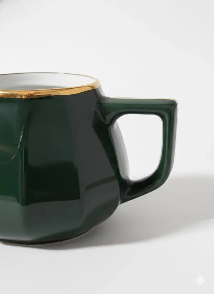 Ensemble à dessert Apilco , porcelaine des bistrots de Paris, époque art déco-{{shop name}}